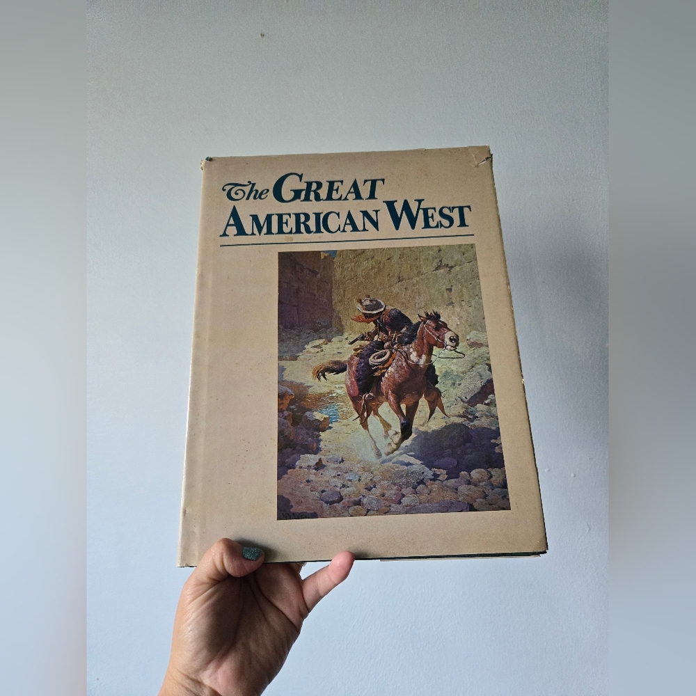 Vintage The Great Angriest West 1976 Hardcover Book